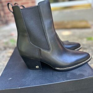 Coach Booties Size 9